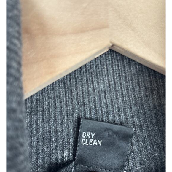 Forte Cashmere Turtleneck Sweater Dress Size Small Gray Minimalist Quiet Luxury - Picture 8 of 14